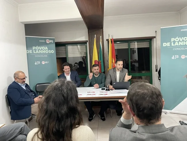 Gilberto Anjos Eleito como Novo Presidente do PS na Póvoa de Lanhoso