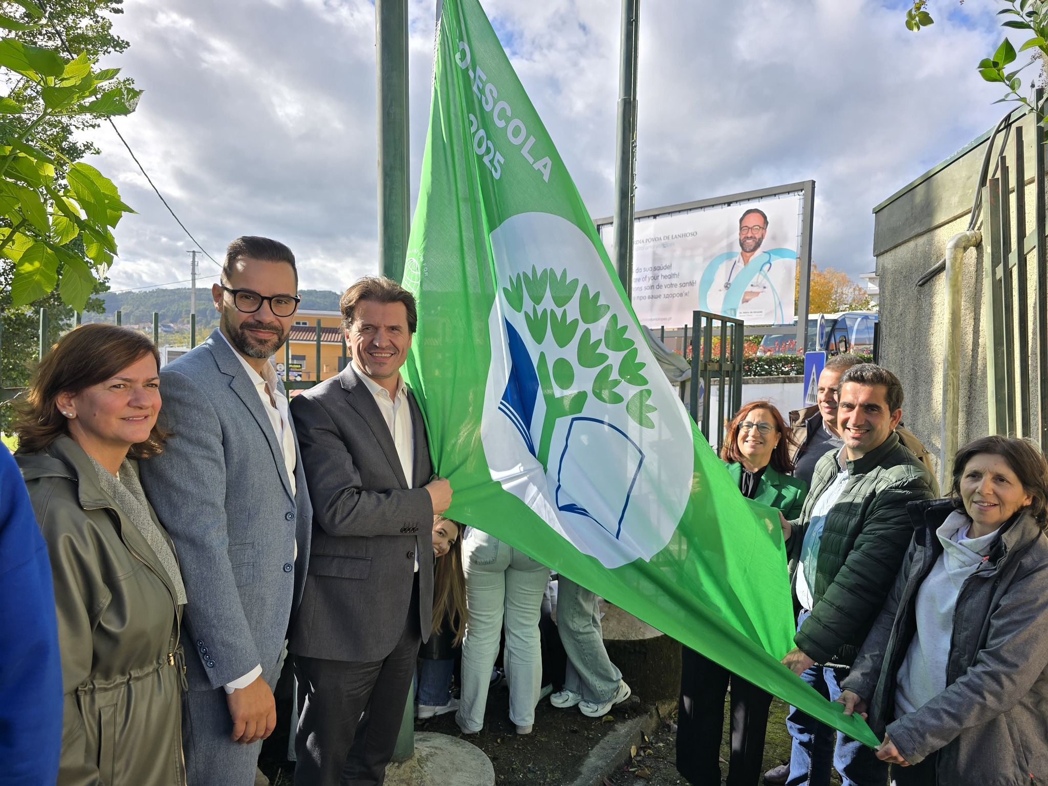 Póvoa de Lanhoso é Município 100% Eco-Escolas – Todas as Escolas Recebem a Bandeira Verde