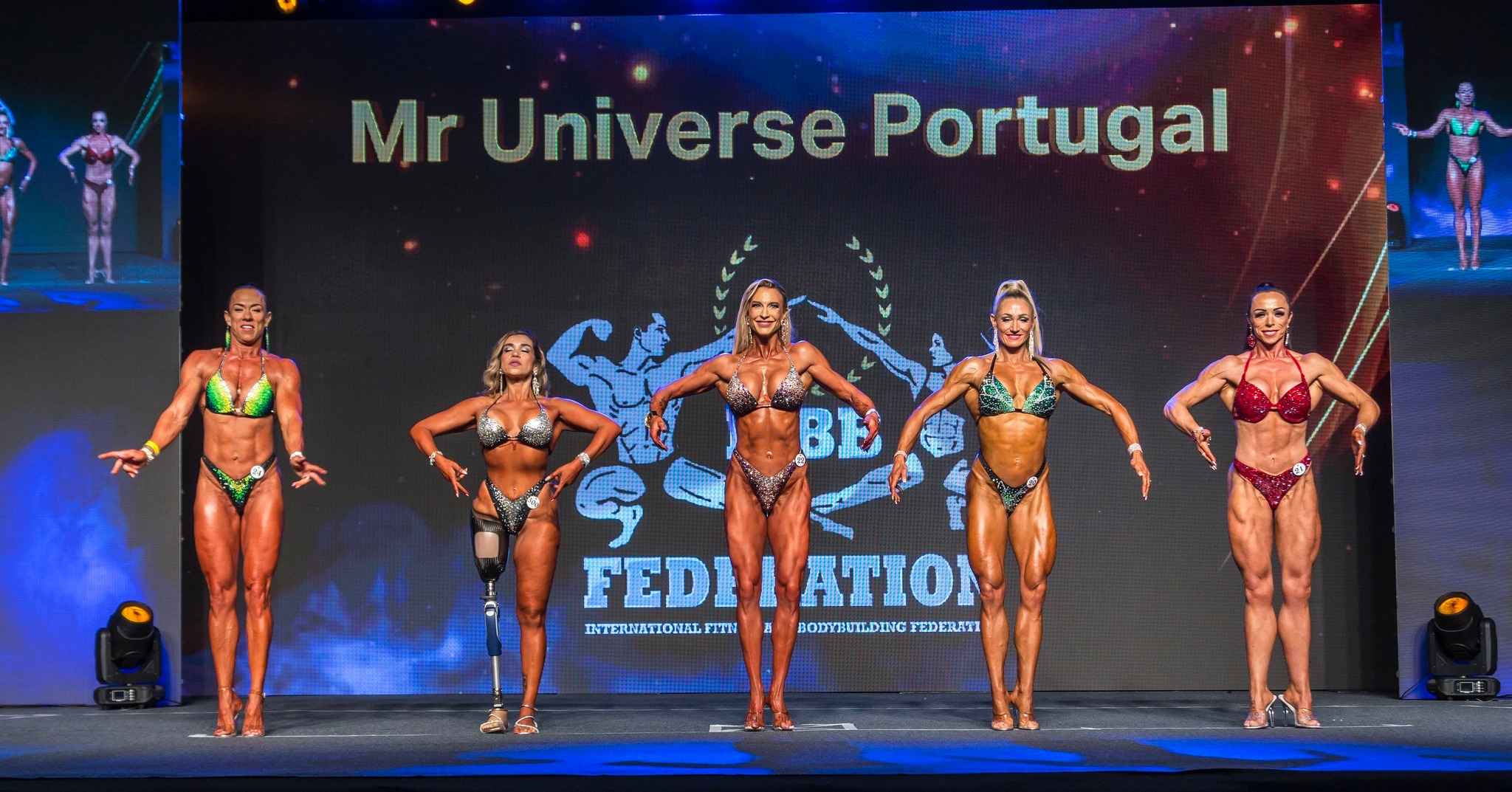 312 atletas marcaram presença nos Campeonatos Internacionais de Culturismo na Póvoa de Lanhoso